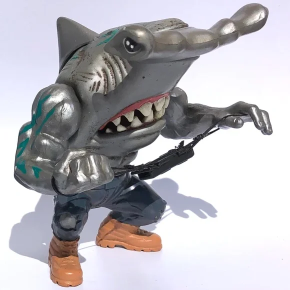Mattel | Toys | Street Sharks Jab Hammerhead Shark Vintage